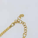 Christian Dior Necklace metal Gold Auth am9877-7