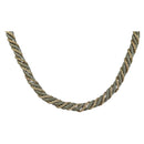 Christian Dior Necklace metal Gray Gold Auth am9878-1