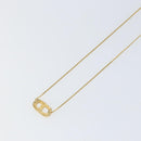Christian Dior Necklace metal Gold Auth am9879-9