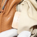 Chloe Paddington Hand Bag Leather Brown Silver gold Auth am9880V-24