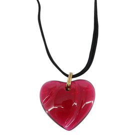 Baccarat Necklace Red Auth am9881