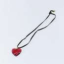 Baccarat Necklace Red Auth am9881-2