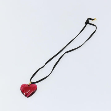 Baccarat Necklace Red Auth am9881 - 0
