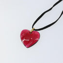 Baccarat Necklace Red Auth am9881-3