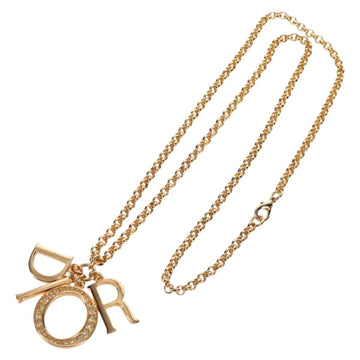 Christian Dior Necklace metal Gold Auth am9882V - 0