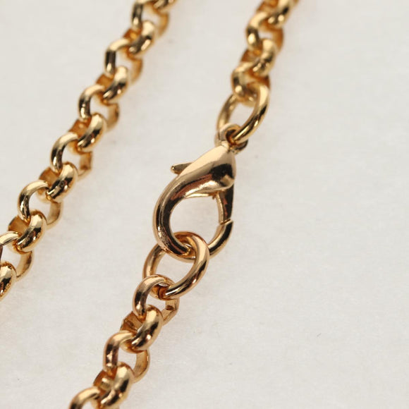 Christian Dior Necklace metal Gold Auth am9882V