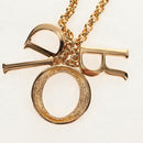 Christian Dior Necklace metal Gold Auth am9882V-8