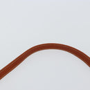 FENDI Pecan Canvas Mini Boston Bag PVC 2way Black Brown gold Auth am9884-10