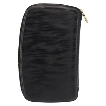 LOUIS VUITTON Epi Agenda Geod Travel Case Black M63872 LV Auth am9885 - 0