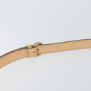 ETRO Paisley Hand Bag PVC Leather 2way Pink Gold Auth am9887-14