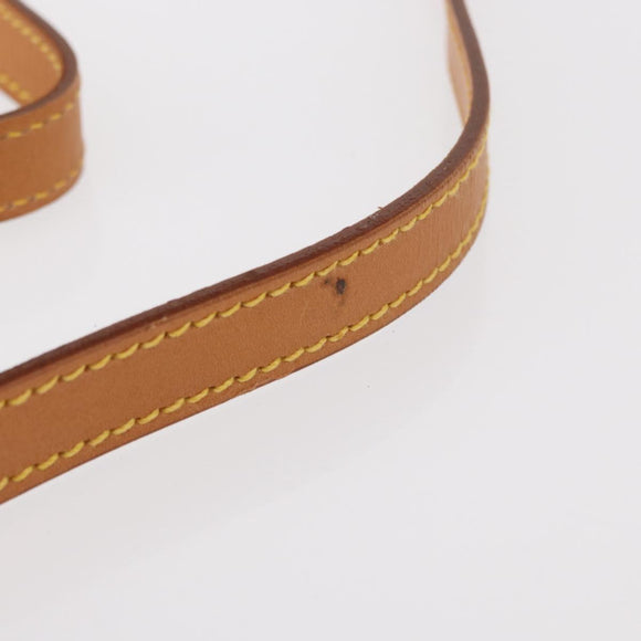 PRIMA CLASSE Mini Boston Bag 2way Beige Gold Auth am9889