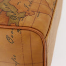 PRIMA CLASSE Mini Boston Bag 2way Beige Gold Auth am9889-13