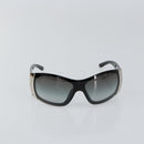 CHANEL Sunglasses plastic Black CC Auth am9892-2