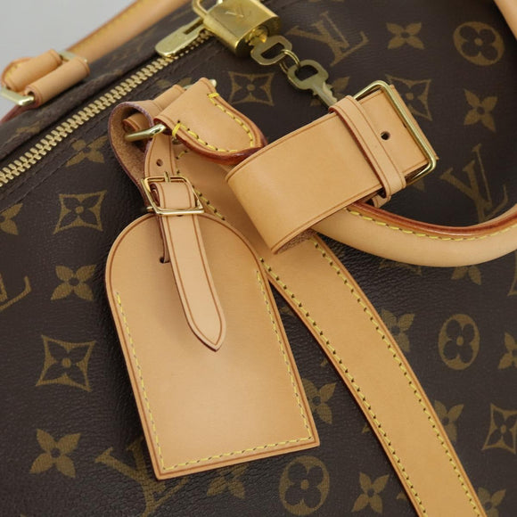 LOUIS VUITTON Monogram Keepall Bandouliere 60 Boston Bag M41412 LV Auth am9895V