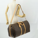LOUIS VUITTON Monogram Keepall Bandouliere 60 Boston Bag M41412 LV Auth am9895V-25