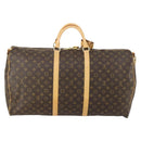 LOUIS VUITTON Monogram Keepall Bandouliere 60 Boston Bag M41412 LV Auth am9895V-2