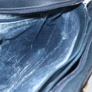 GUCCI GG Supreme Sherry Line Shoulder Bag PVC Red Navy 41 02 013 Auth am9899-20