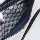 GUCCI GG Supreme Sherry Line Shoulder Bag PVC Red Navy 41 02 013 Auth am9899-25