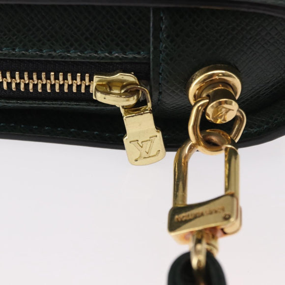 LOUIS VUITTON Taiga Baikal Clutch Bag Epicea M30184 LV Auth am9901