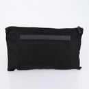 PRADA Carry Case Cover Set Nylon Black Silver Auth am9905-11