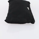 PRADA Carry Case Cover Set Nylon Black Silver Auth am9905-12