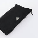 PRADA Carry Case Cover Set Nylon Black Silver Auth am9905-13