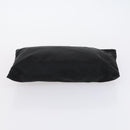 PRADA Carry Case Cover Set Nylon Black Silver Auth am9905-14