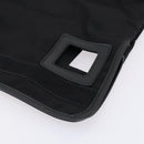 PRADA Carry Case Cover Set Nylon Black Silver Auth am9905-8