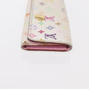 LOUIS VUITTON Zippy Coin Purse Multicles 4 Coin Purse 2 Set White Auth am9908-11