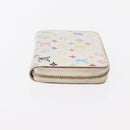 LOUIS VUITTON Zippy Coin Purse Multicles 4 Coin Purse 2 Set White Auth am9908-4