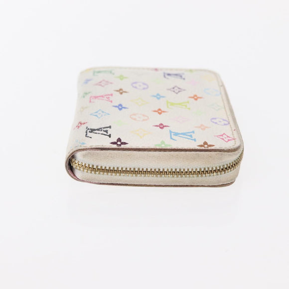 LOUIS VUITTON Zippy Coin Purse Multicles 4 Coin Purse 2 Set White Auth am9908