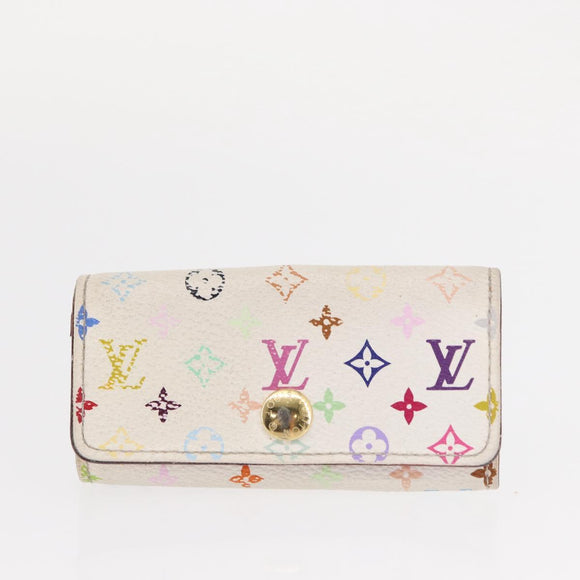 LOUIS VUITTON Zippy Coin Purse Multicles 4 Coin Purse 2 Set White Auth am9908