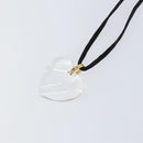 Baccarat Necklace Glass Clear Auth am9910-3