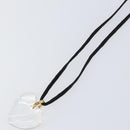 Baccarat Necklace Glass Clear Auth am9910-4