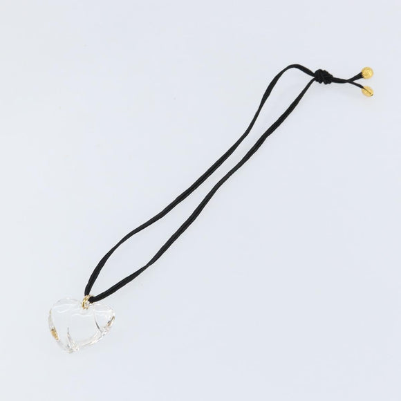 Baccarat Necklace Glass Clear Auth am9910