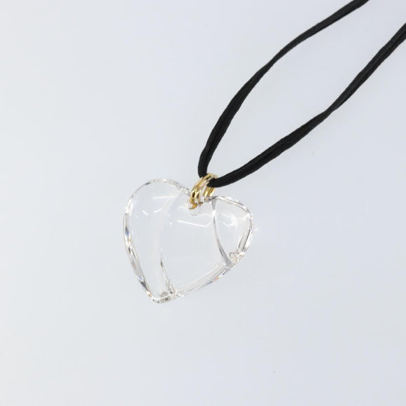 Baccarat Necklace Glass Clear Auth am9910