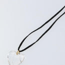 Baccarat Necklace Glass Clear Auth am9910-9