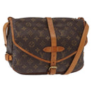 LOUIS VUITTON Monogram Saumur 30 Shoulder Bag M42256 LV Auth am9911-1