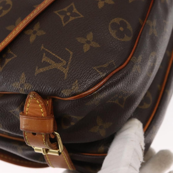 LOUIS VUITTON Monogram Saumur 30 Shoulder Bag M42256 LV Auth am9911