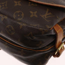 LOUIS VUITTON Monogram Saumur 30 Shoulder Bag M42256 LV Auth am9911-17