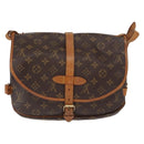 LOUIS VUITTON Monogram Saumur 30 Shoulder Bag M42256 LV Auth am9911-2