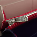 Salvatore Ferragamo Vala Long Wallet Leather Pink Silver Auth am9912V-20