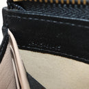 Chloe Long Wallet Leather Black Gold Auth am9913V-25