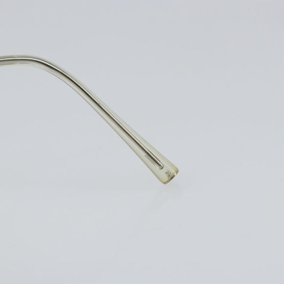 CHANEL Sunglasses metal Silver CC Auth am9919