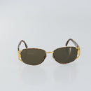 FENDI Sunglasses metal Gold Tone Auth am9921-2