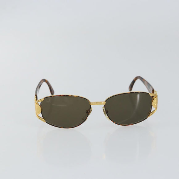 FENDI Sunglasses metal Gold Tone Auth am9921