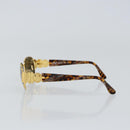 FENDI Sunglasses metal Gold Tone Auth am9921-4