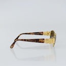 FENDI Sunglasses metal Gold Tone Auth am9921-5