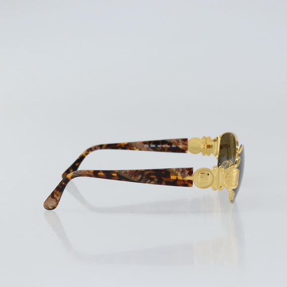 FENDI Sunglasses metal Gold Tone Auth am9921