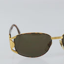 FENDI Sunglasses metal Gold Tone Auth am9921-6